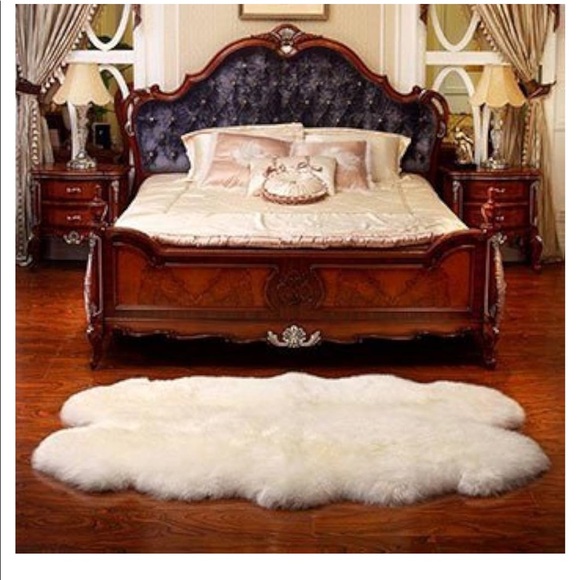 Real fur -Australian/New Zealand sheepskin rug - Picture 3 of 4